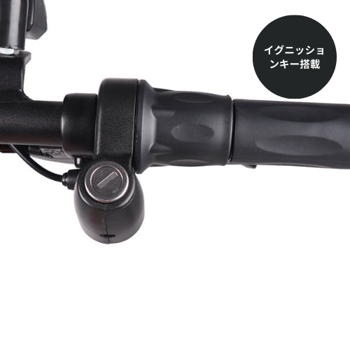【初回整備込・荷物キャリア付き】RICHBIT TOP619 電動バイク ★折りたたみ可能★(原付1種)