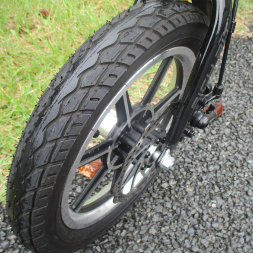 【中古車特価・美品】RICHBIT/CITY シティブラック 電動バイク 折畳み可能 (特定小型原付)