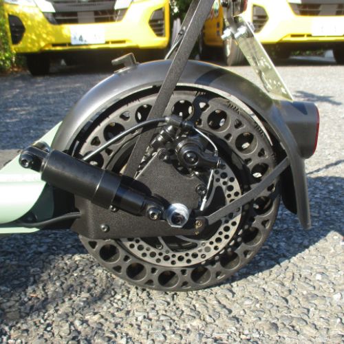 【中古車特価 超美品】 RICHBIT/リッチビット ES2 PRO レンジャーグリーン 電動キックボード★自賠責~4年分付★(特定小型原付)