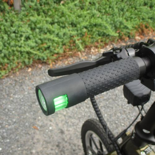 【中古車特価 超美品】RICHBIT/CITY ゴールデンオリーブ 電動バイク 折畳み可能 ★自賠責~4年分付★(特定小型原付)