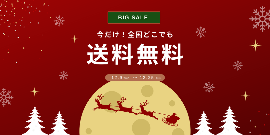 クリスマス特別キャンペーン！電動モビリティ7万円以上で送料無料｜12月25日まで