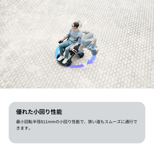 [Folding Model] WHILL Model F Electric Wheelchair ★Initial maintenance included, no license required★ (Tax-exempt)