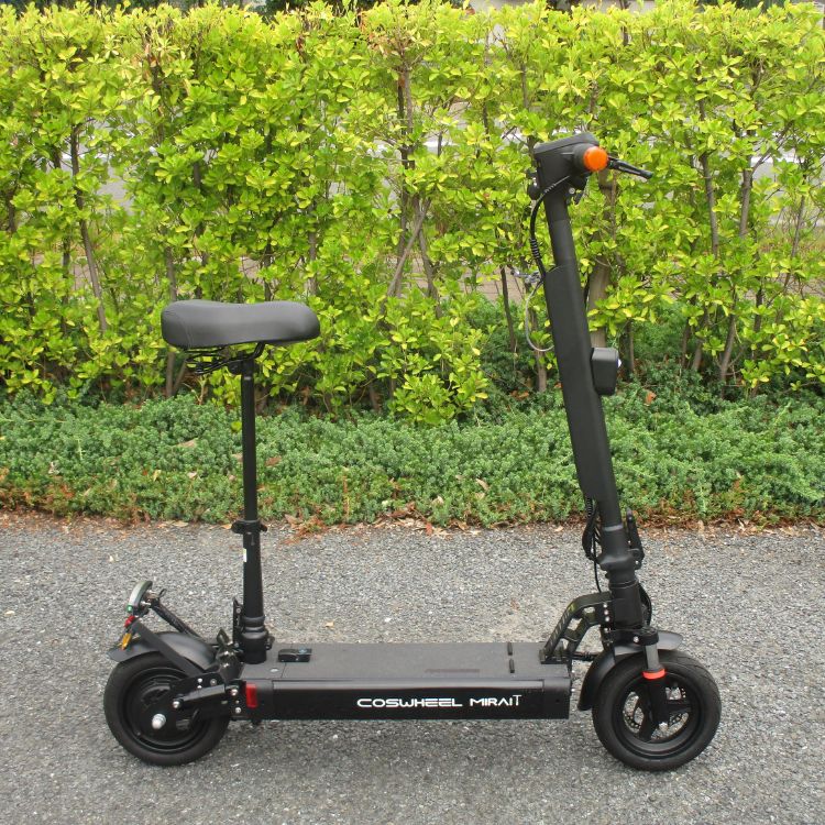 【中古車特価 超美品】COSWHEEL/コスウィル MIRAI T Lite アーバンブラック 電動キックボード 2WAY仕様 ★自賠責～2年付★（特定小型原付）