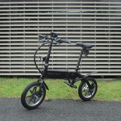 【中古車特価・美品】RICHBIT/CITY シティブラック 電動バイク 折畳み可能 （特定小型原付）