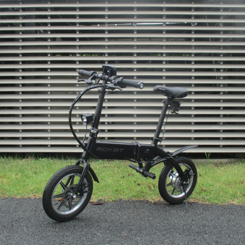 【中古車特価・美品】RICHBIT/CITY シティブラック 電動バイク 折畳み可能 （特定小型原付）