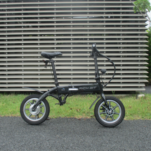 【中古車特価・美品】RICHBIT/CITY シティブラック 電動バイク 折畳み可能 （特定小型原付）