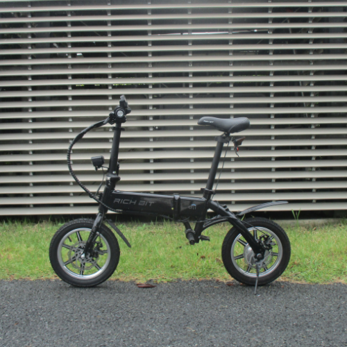【中古車特価・美品】RICHBIT/CITY シティブラック 電動バイク 折畳み可能 （特定小型原付）