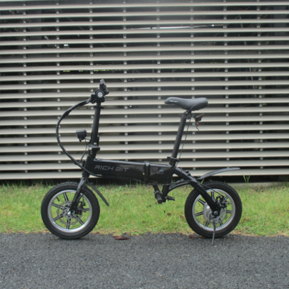【中古車特価・美品】RICHBIT/CITY シティブラック 電動バイク 折畳み可能 （特定小型原付）