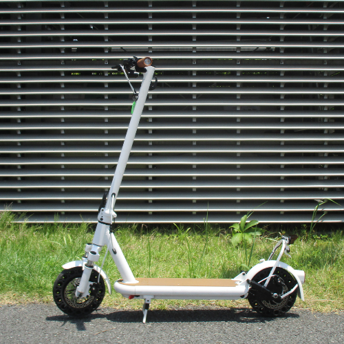 【中古車特価 美品】★送料無料★ Acalie/アカリエ RICHBIT ES2Pro キャラメルホワイト（特定小型原付）