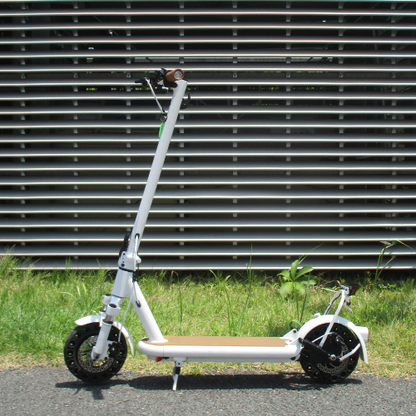 【中古車特価 美品】★送料無料★ Acalie/アカリエ RICHBIT ES2Pro キャラメルホワイト（特定小型原付）