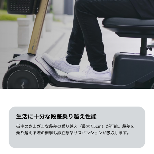 WHILL Model S 電動車椅子｜免許不要・歩道走行可能・33km走行｜SQUARE