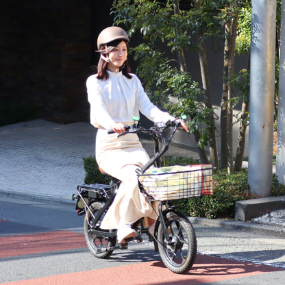 【中古車 超美品│期間限定15%OFF】★走行歴なし★ SWALLOW/スワロー MOPERO 4U オリーブ（特定小型原付）
