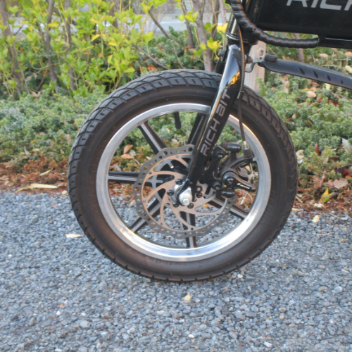 【中古車特価】RICHBIT/CITY シティブラック 電動バイク 折畳み可能 （特定小型原付）