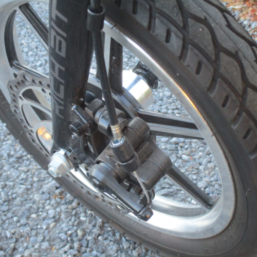 【中古車特価】RICHBIT/CITY シティブラック 電動バイク 折畳み可能 （特定小型原付）