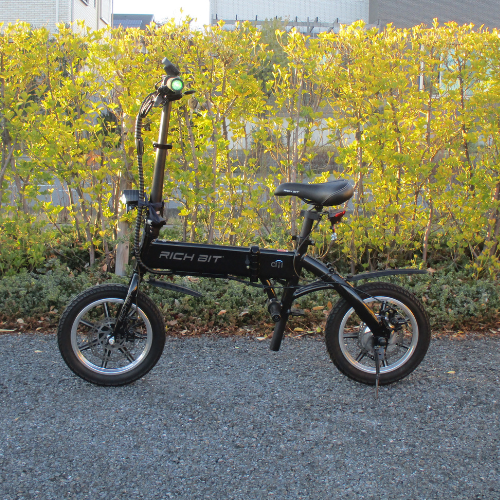 中古車特価】RICHBIT/CITY シティブラック 電動バイク 折畳み可能