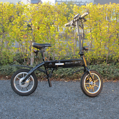 【中古車特価】RICHBIT/CITY シティブラック 電動バイク 折畳み可能 （特定小型原付）