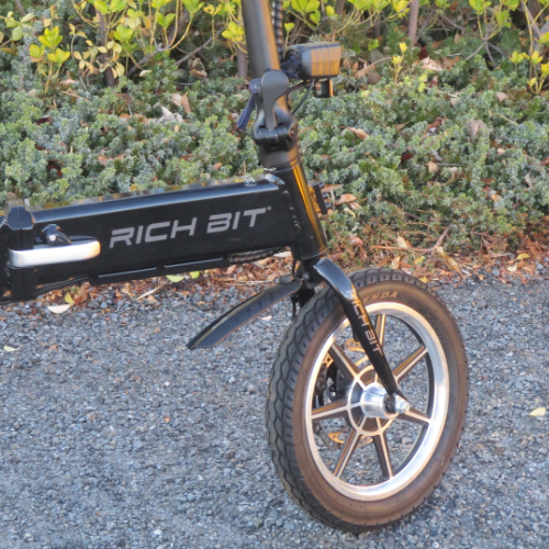 【中古車特価】RICHBIT/CITY シティブラック 電動バイク 折畳み可能 （特定小型原付）