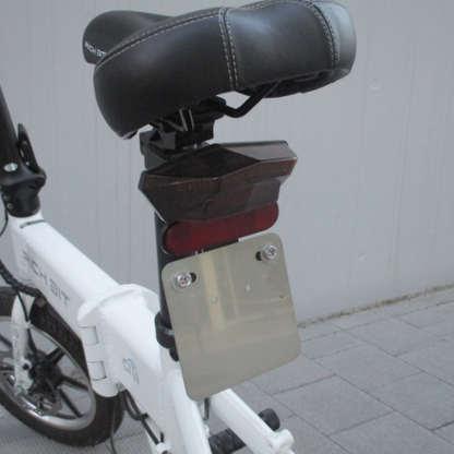 Used Car Special: RICHBIT/CITY Snow White Folding Electric Bike ★Includes XX Years of Compulsory Liability Insurance★ (Special Price for a Small Moped)