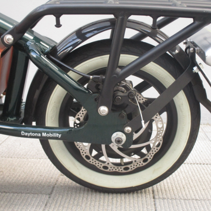 【中古車・美品】Daytona/デイトナ DK01（グリーン） 電動バイク ★自賠責～1年分付★（特定小型原付）