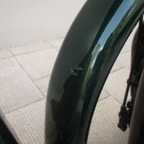 【中古車・美品】Daytona/デイトナ DK01（グリーン） 電動バイク ★自賠責～1年分付★（特定小型原付）