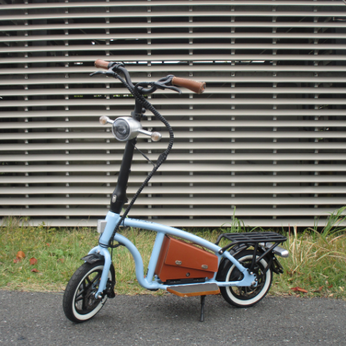 【中古車・美品】Daytona/デイトナ DK01（ブルー） 電動バイク ★自賠責～1年分付★（特定小型原付）