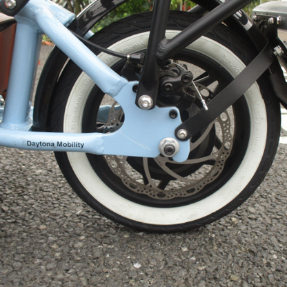 【中古車・美品】Daytona/デイトナ DK01（ブルー） 電動バイク ★自賠責～1年分付★（特定小型原付）