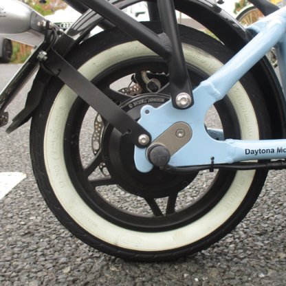 【中古車・美品】Daytona/デイトナ DK01（ブルー） 電動バイク ★自賠責～1年分付★（特定小型原付）