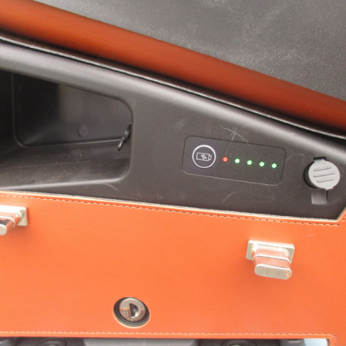 【中古車・美品】Daytona/デイトナ DK01（ブルー） 電動バイク ★自賠責～1年分付★（特定小型原付）