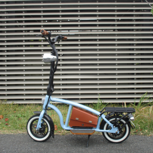 【中古車・美品】Daytona/デイトナ DK01（ブルー） 電動バイク ★自賠責～1年分付★（特定小型原付）