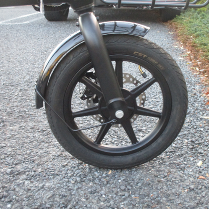 【中古車特価 超美品】★カゴ・USBポート付き★ glafit/グラフィット NFR-01 PRO マットブラック（特定小型原付）