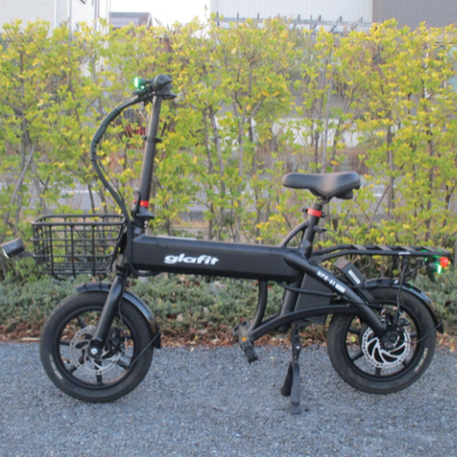 【中古車特価 超美品】★カゴ・USBポート付き★ glafit/グラフィット NFR-01 PRO マットブラック（特定小型原付）