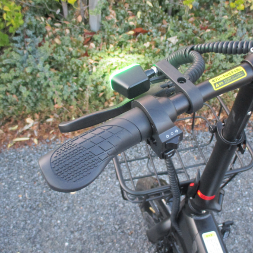 【中古車特価 超美品】★カゴ・USBポート付き★ glafit/グラフィット NFR-01 PRO マットブラック（特定小型原付）