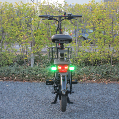 【中古車特価 超美品】★カゴ・USBポート付き★ glafit/グラフィット NFR-01 PRO マットブラック（特定小型原付）