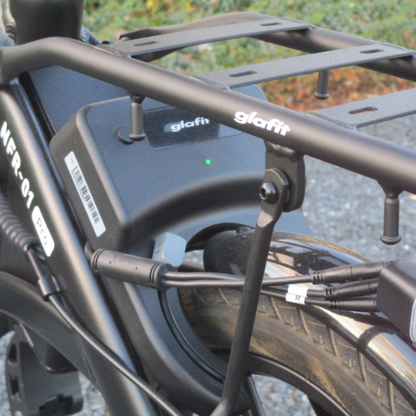 【中古車特価 超美品】★カゴ・USBポート付き★ glafit/グラフィット NFR-01 PRO マットブラック（特定小型原付）