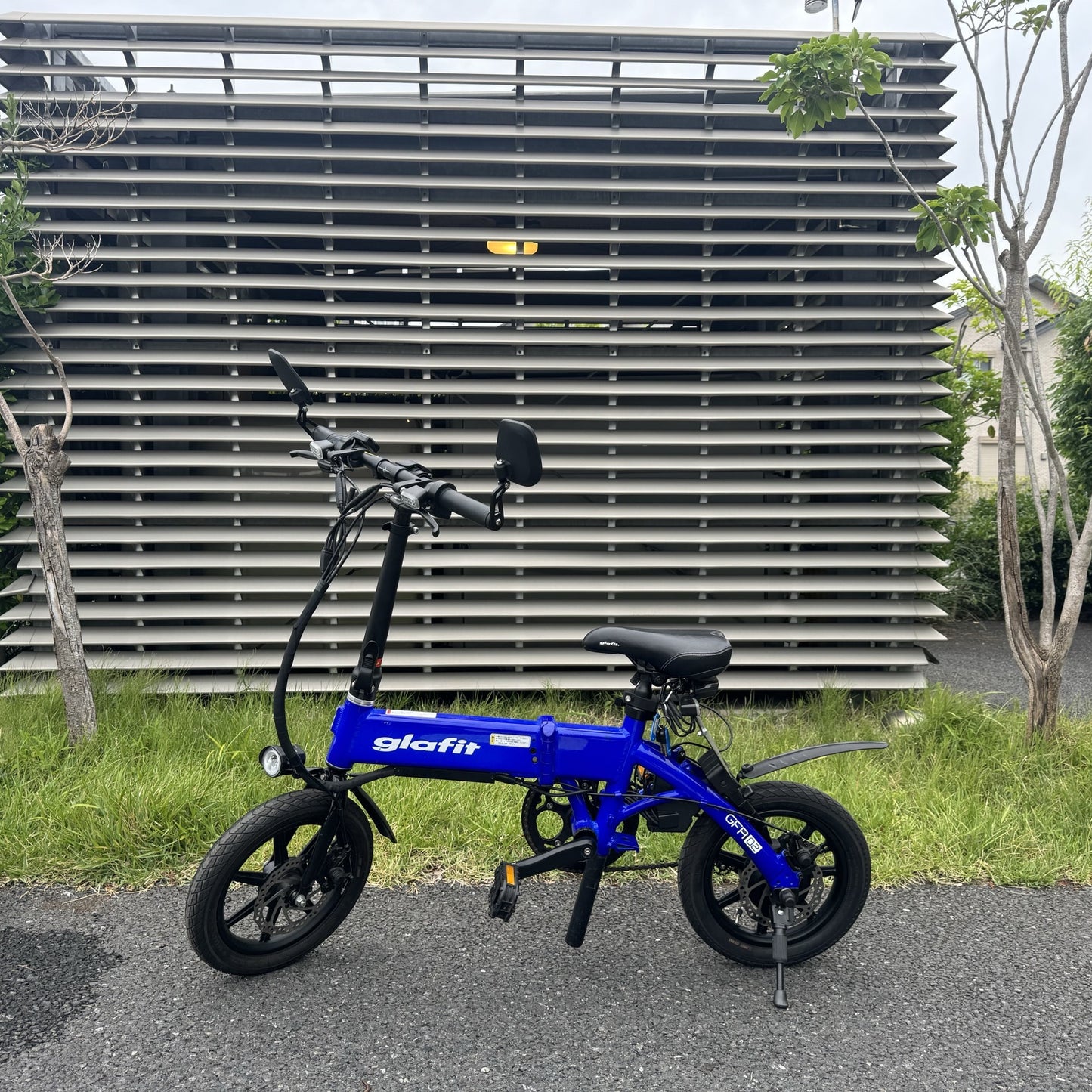 【中古車大特価 美品】glafit GFR-02電動バイク (TIDE BLUE) ＜走行276.6km＞