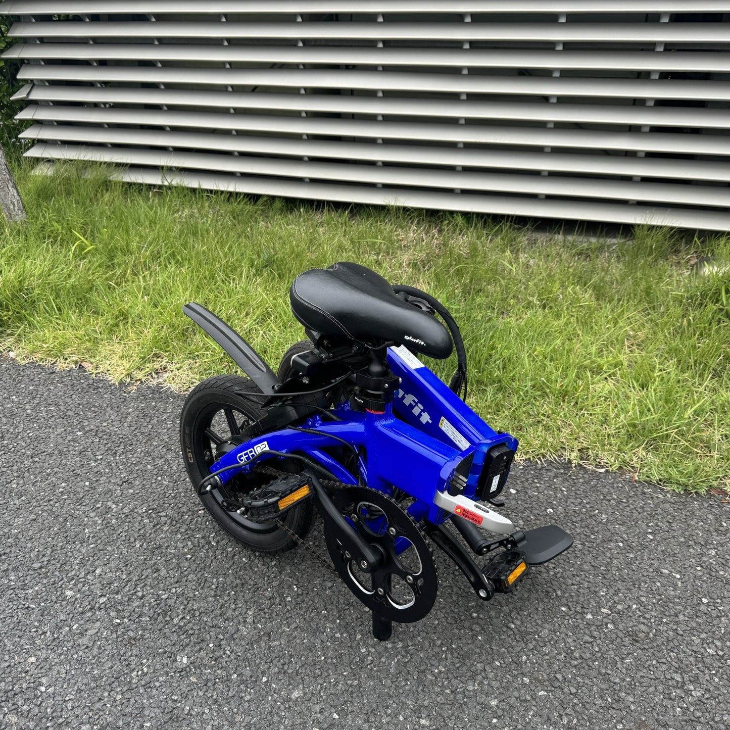 【中古車大特価 美品】glafit GFR-02電動バイク (TIDE BLUE) ＜走行276.6km＞