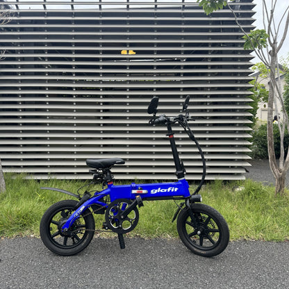 【中古車大特価 美品】glafit GFR-02電動バイク (TIDE BLUE) ＜走行276.6km＞