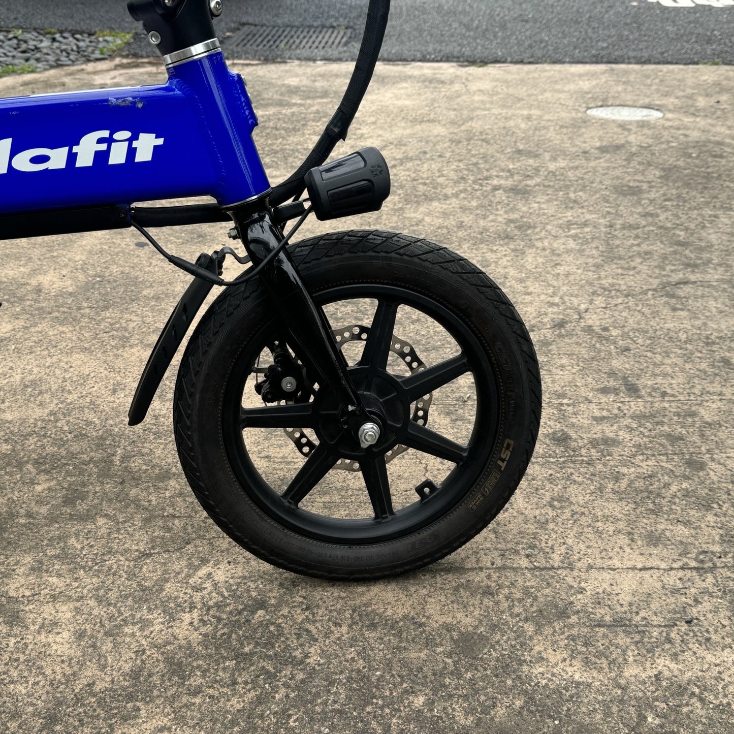 【中古車大特価 美品】glafit GFR-02電動バイク (TIDE BLUE) ＜走行276.6km＞