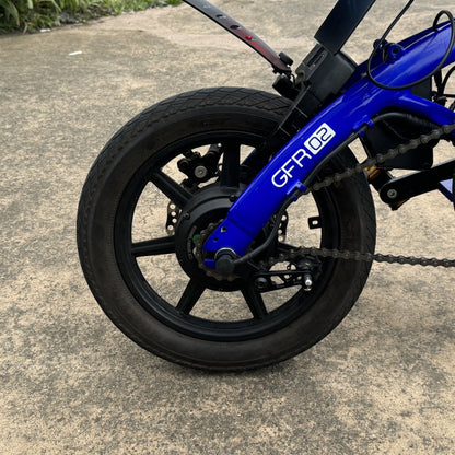 【中古車大特価 美品】glafit GFR-02電動バイク (TIDE BLUE) ＜走行754.7km＞