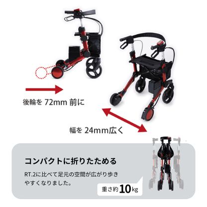 【電動アシスト歩行器】R.T ワークス RT.3 ★初回整備込・免許不要★（歩行器）